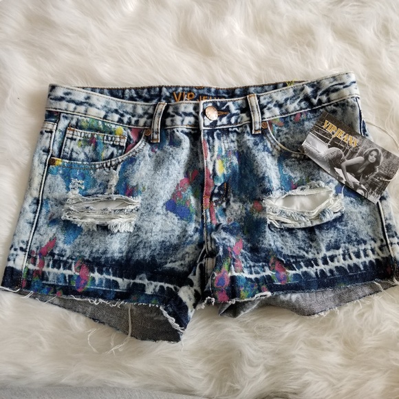 vip jeans shorts